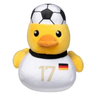 Peluche para perros FuzzYard Pato fútbol Alemania n.º 17