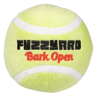 Peluche para perros FuzzYard Pelota de tenis con chirriador