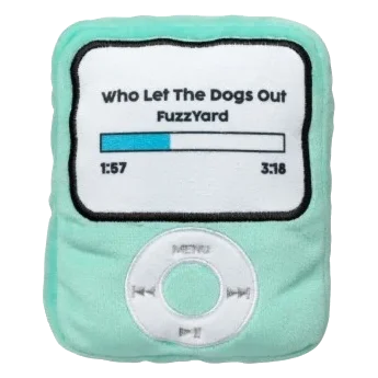 Peluche para perros FuzzYard Retro iPawd con sonido