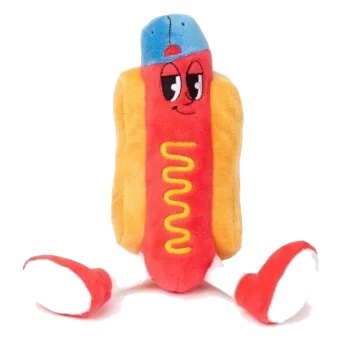 Peluche para perros FuzzYard The Homies Franky con sonido