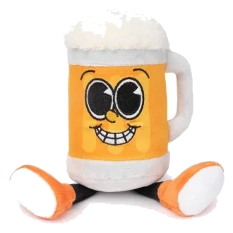 Peluche para perros FuzzYard The Homies Steinzy con sonido