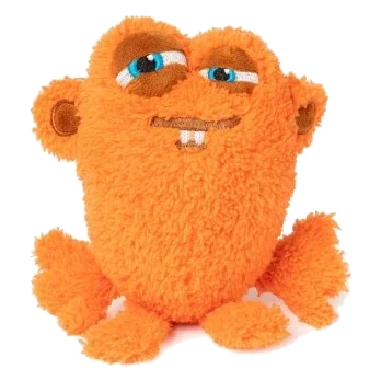 Peluche para perros FuzzYard The Yardsters Oobert naranja