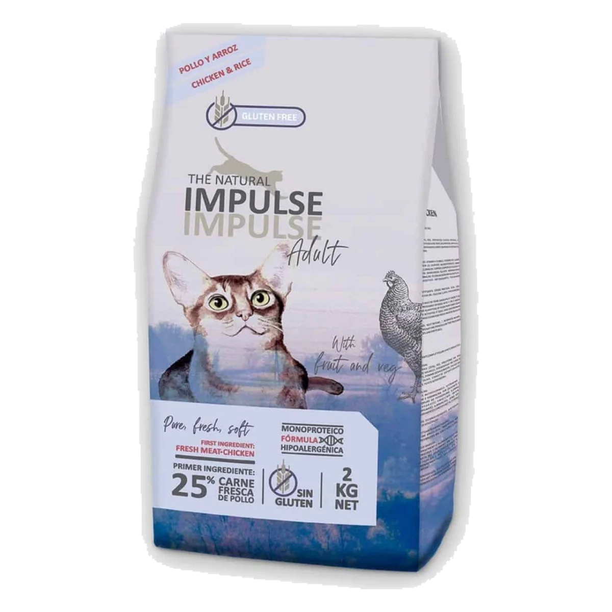 Pienso Impulse gatos mantenimiento 8 kg