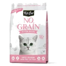 Pienso para gatitos sin cereales Kit Cat No Grain 1 kg