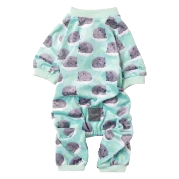Pijama de felpa para perros FuzzYard Sleepy Wombats