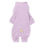 Pijama de tacto suave para perros FuzzYard Life Lila