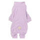Pijama de tacto suave para perros FuzzYard Life Lila