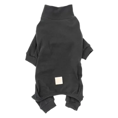 Pijama de tacto suave para perros FuzzYard Life Slate Grey