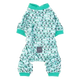 Pijama para perros frioleros FuzzYard Counting Sheep verde