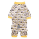 Pijama para perros frioleros FuzzYard Go Bananas