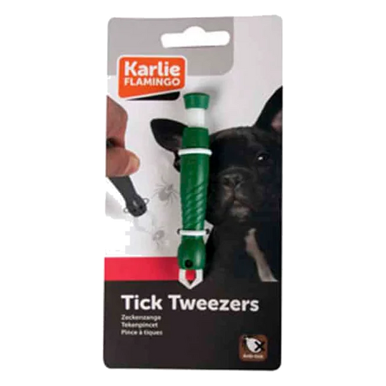 Pinza para quitar garrapatas a perros