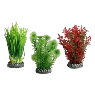Planta de plástico sri lanka surt. – s 13 cm para acuario