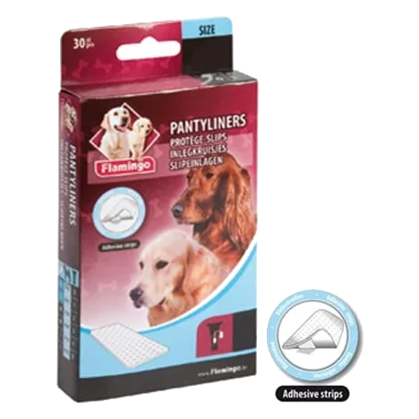 Protegeslips de recambio para slip higiénico de perro, tallas 0 a 5