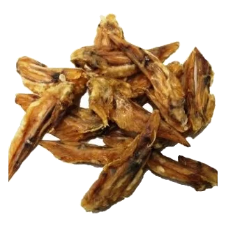 Puntas de alitas de pollo 1 kg, snack natural para perros