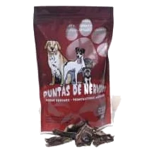 Puntas de nervio de cerdo 200 g, snack natural para perros