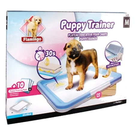 Puppy Trainer con 10 empapadores para cachorros, tallas S y M