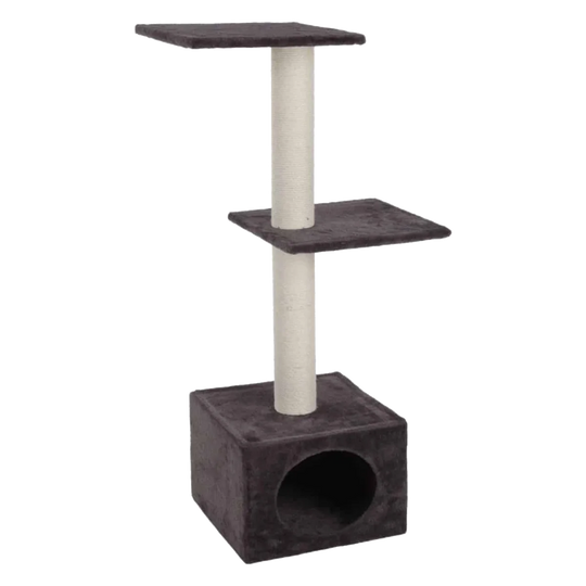 Rascador arbol Chairmine gris para gatos