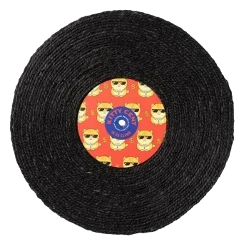 Rascador giratorio para gatos FuzzYard Record Cat Kitty Cent