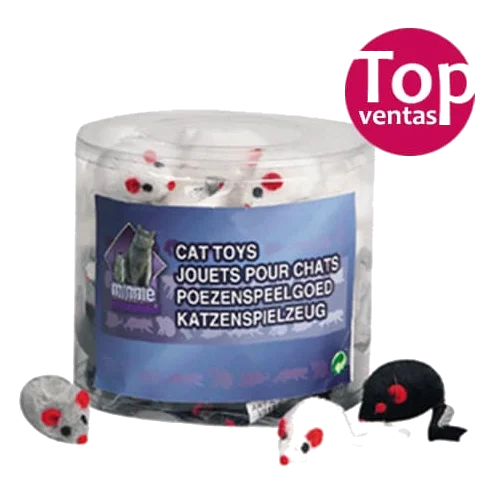 Ratón de peluche para gatos