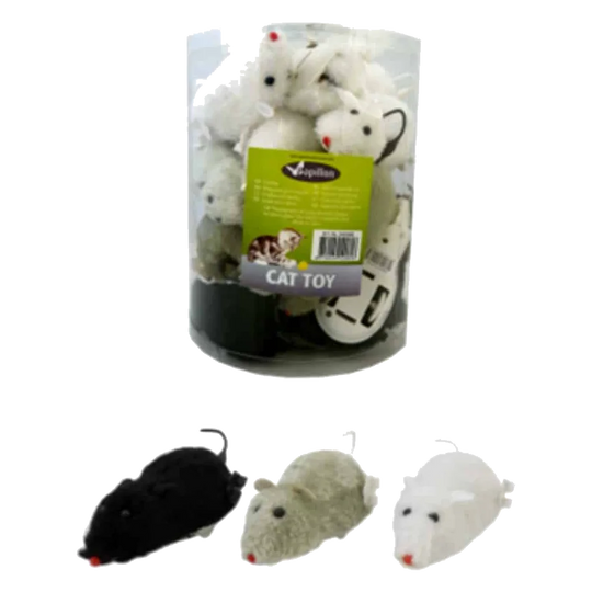Ratones a cuerda 12cm para gatos