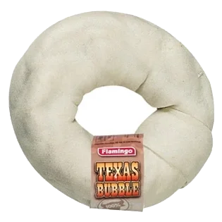 Rosquilla Texas Bubble de piel de vacuno 15 cm para perros