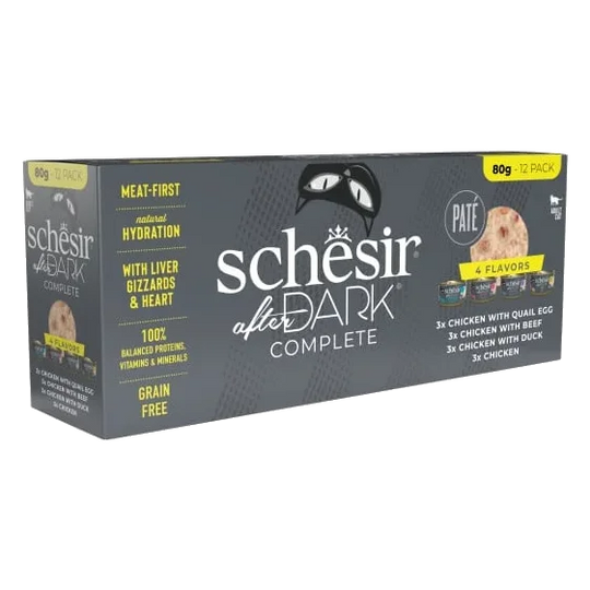 Schesir After Dark variety pack gama pate para gatos