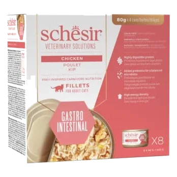Schesir dieta gastrointestinal pollo en filetes para gatos