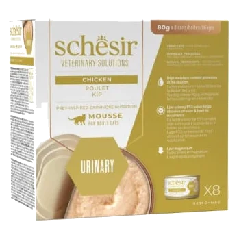 Schesir dieta urinary pollo en mousse para gatos