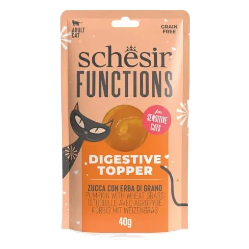 Schesir functions topper digestivo 40 gr para gatos
