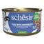 Schesir Lata Atún con anchovetas pequeñas 85g alimento completo para gatos