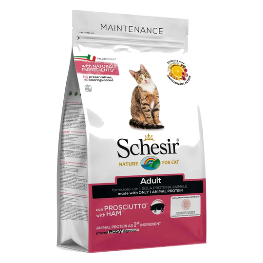 Schesir Mantenimiento Jamón 400gr para gatos