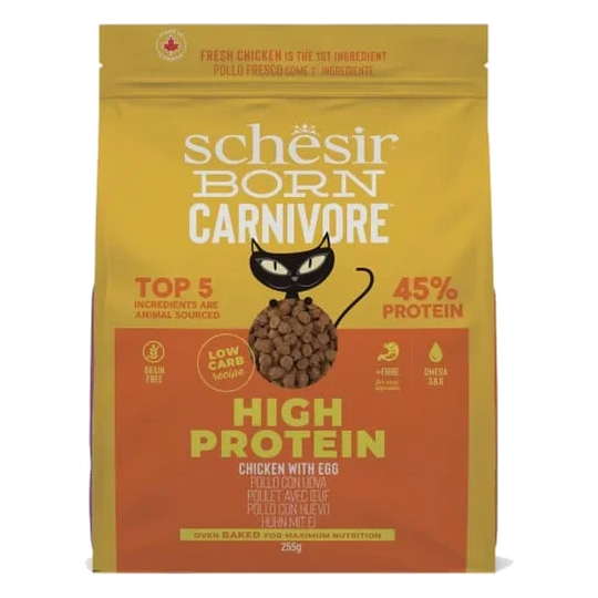 Schesir pienso born carnivore pollo con huevo 1.25 kg para gatos