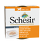 Envase de Schesir pollo y aloe para perros adultos, lata de 150 g