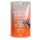 Schesir silver pouch mousse salmón con pollo 80 gr para gatos