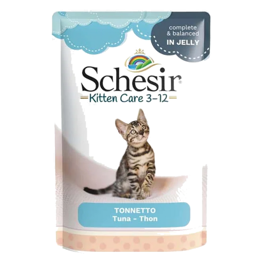 Schesir Sobre Kitten Atún 85g para gatos