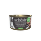 Schesir Lata Atún con sepia 85 gr alimento completo para gatos