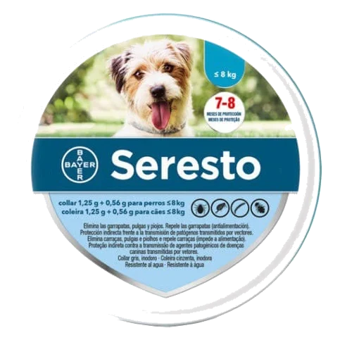 Seresto Collar Bayer perro hasta 8kg
