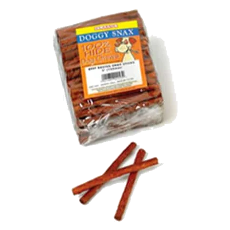Snack de piel Barbacoa para perros — 100 unidades