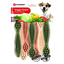 Snack dental veggie en forma de cepillo para perros, en blíster