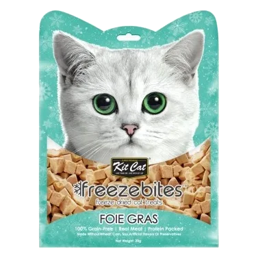 Snack liofilizado para gatos FreezeBites hígado de pato 20 g