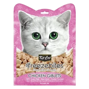 Snack liofilizado para gatos FreezeBites hígado de pollo 20 g