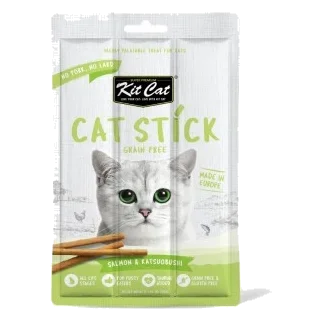 Snack para gatos Kit Cat Cat Stick salmón y katsuobushi