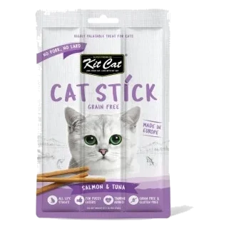 Snack para gatos Kit Cat Cat Stick salmón y atún 15 g