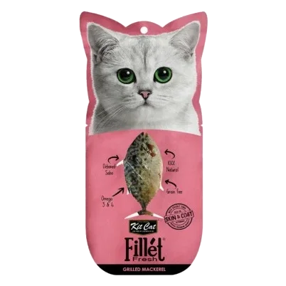 Snack para gatos Kit Cat FilletFresh caballa a la parrilla