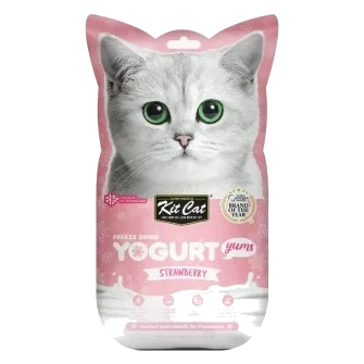 Snacks para gatos Kit Cat Yogurt Yums fresa 10 g