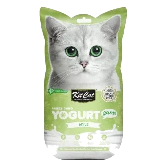 Snacks para gatos Kit Cat Yogurt Yums manzana 10 g
