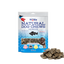 Snacks redondos de bacalao para perros