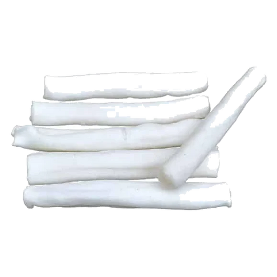 Sticks de piel blanca 13 cm para perros