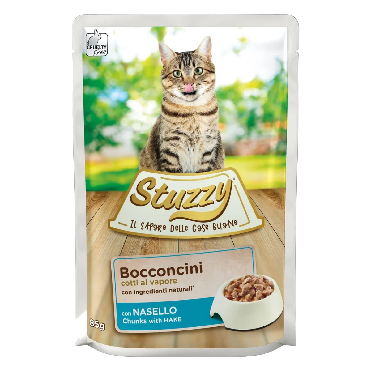 Stuzzy Cat Sobres Merluza 85 gr para gatos