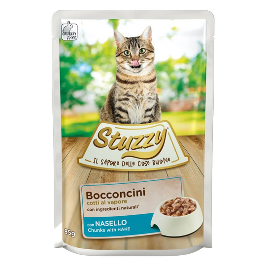 Stuzzy Cat Sobres Merluza 85 gr para gatos